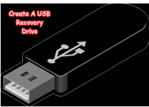 How do you create a USB Windows 10 Recovery Drive?