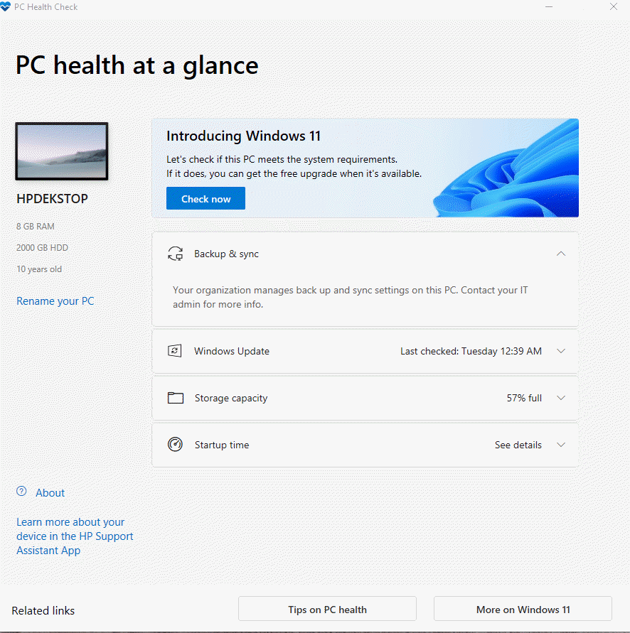 3 PC Health Check